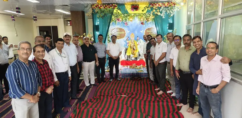 एचटीपीएस कोरबा पश्चिम में उत्साह के साथ मनाई गई विश्वकर्मा जयंती, विधि- विधान से हुई पूजा-अर्चना