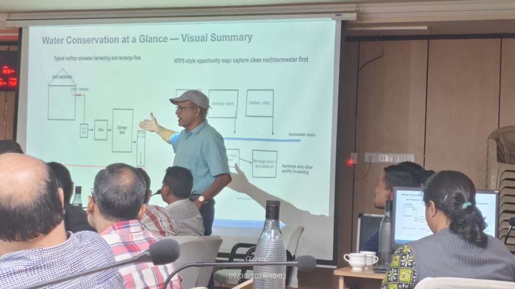 एचटीपीएस में जल संरक्षण के उपायों पर अधिकारियों- कर्मचारियों को किया जागरूक