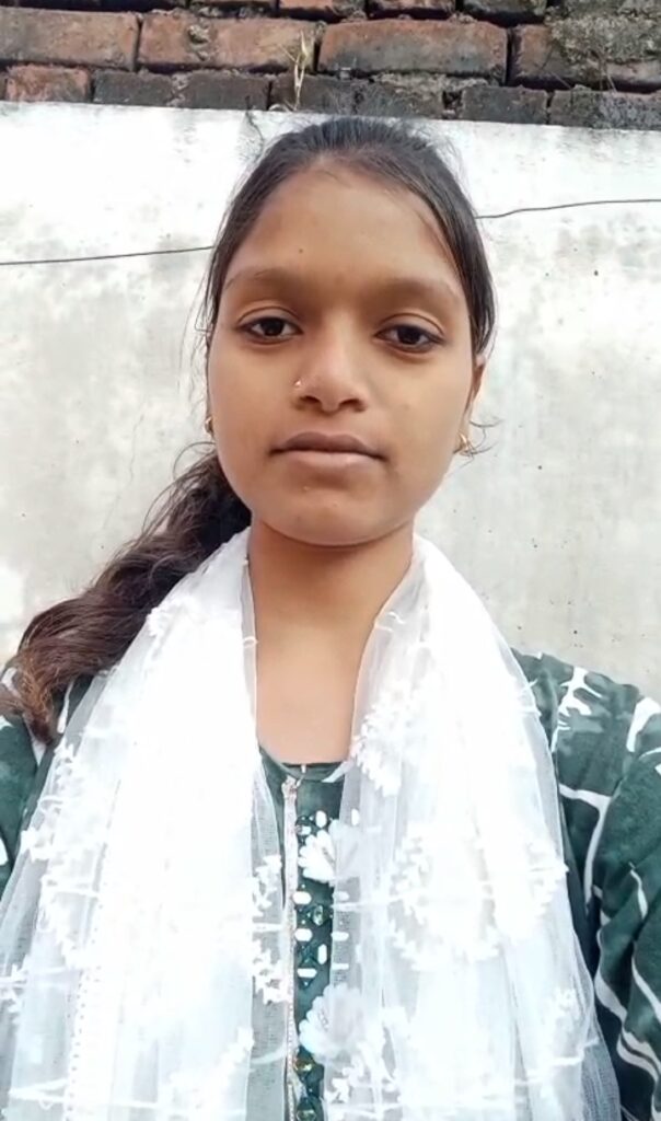 मुख्यमंत्री नोनी सशक्तिकरण सहायता योजना से काजल की पढ़ाई को मिला आर्थिक संबल