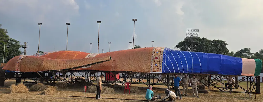 कोरबा के लाल मैदान में 120 फीट ऊंचे रावण का होगा दहन, आसमानी आतिशबाजी रहेगी आकर्षण का केंद्र