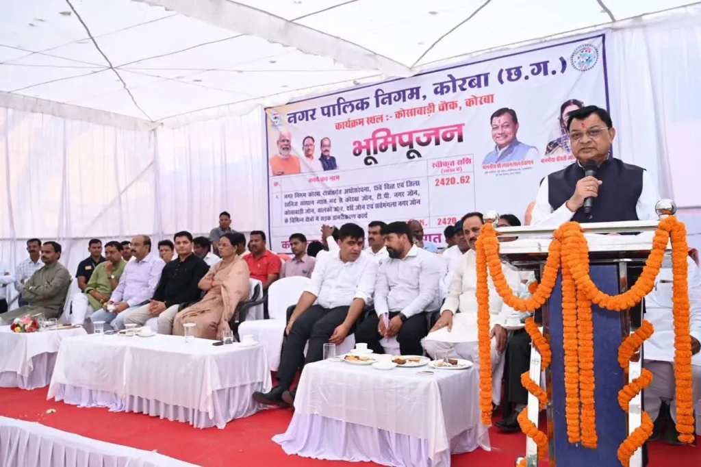 कोरबा शहर को स्वच्छ, सुंदर और सुव्यवस्थित बनाना हम सभी का लक्ष्य:मंत्री लखनलाल देवांगन