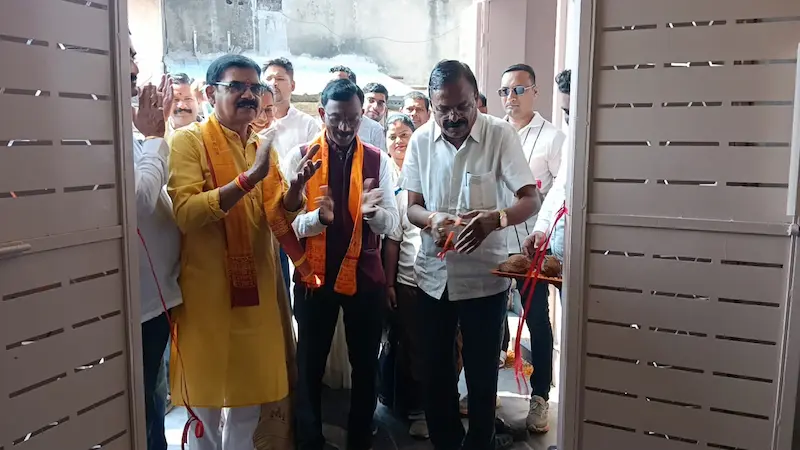संजय मार्केट में आधुनिक वॉशरूम का लोकार्पण, नागरिकों को मिलेगी सर्वसुविधायुक्त सुविधा