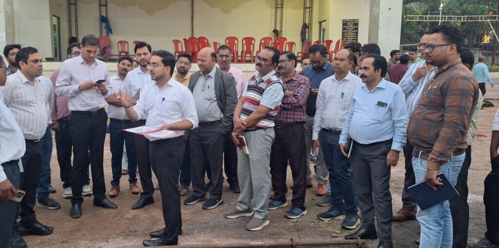 राज्योत्सव की तैयारियों का जिला पंचायत सीईओ ने लिया जायजा